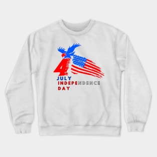 4 july independence day Crewneck Sweatshirt